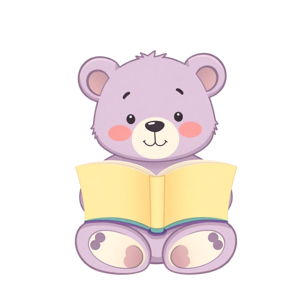 Ilustrație pentru biblioteca de poezii pentru copii